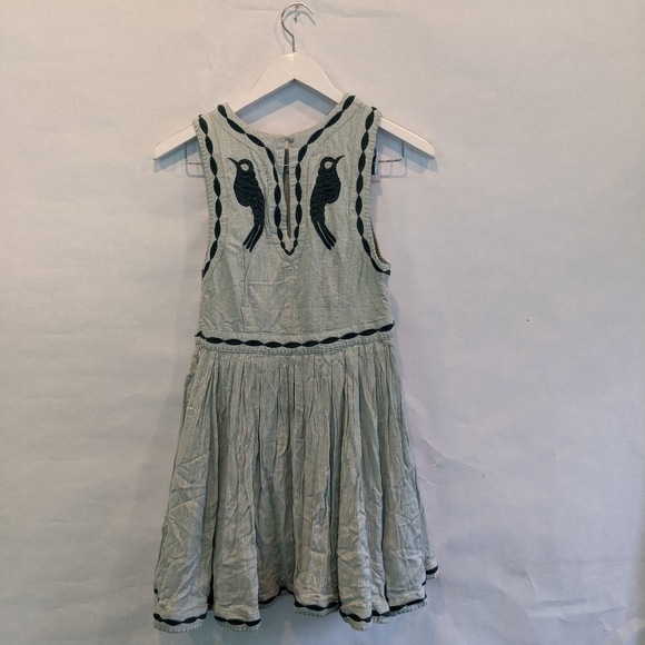 Free People Birds of Feather dress 6 EUC - Picture 8 of 11